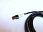 Preview: Cavo di collegamento USB per router di messa a terra, laptop, stampante o simili con spina CH 2m