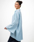 Preview: Camicetta oversize VIP – Protezione elegante con Swiss Shield Ventus - azzurro
