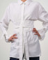 Preview: Blouse oversize VIP Swiss Shield Max Wear – Élégance et protection 5G - blanc