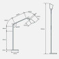 Preview: Stehleuchte geschirmt metall mit CH-Stecker