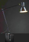 Preview: Wavesafe, radiation protection, low frequencies, protected cable/plug/light, work light (work light) 110 cm black shielded CH plug with table clamp base