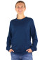 Preview: Sweat-shirt femme en coton bio, sweat-shirt argenté en maille, 31 dB à 1 GHz - 4 couleurs