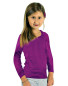 Preview: Kinder Sweat Shirt Bio-Baumwolle, Silber-Sweat Shirt Gestrick Bordeaux