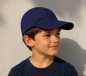 Preview: Baseball caps for children organic cotton lined with WAVESAFE Extreme-Safe in 2 colours 82dB at 3.5GHz