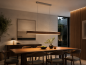 Preview: Pendelleuchte geschirmt Nussbaum flimmerfreie LED