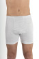Preview: Wavesafe, 5G, Strahlenschutz, Herren Boxershorts weiss Bio BW mit Silbergestrick