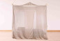 Preview: Wavesafe, 5G, radiation protection, canopy 160x210cm WAVESAFE silver net incl. suspension device 1GHz 48dB, 3.5GHz 45dB