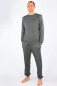 Preview: Wavesafe, 5G, Strahlenschutz, Herren Freizeit Anzug Bio-Baumwolle Silber-Sweat Shirt Gestrick Bordeaux