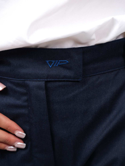 Preview: Pantaloni Marlene VIP – Eleganza con protezione 5G integrata - Blu marino
