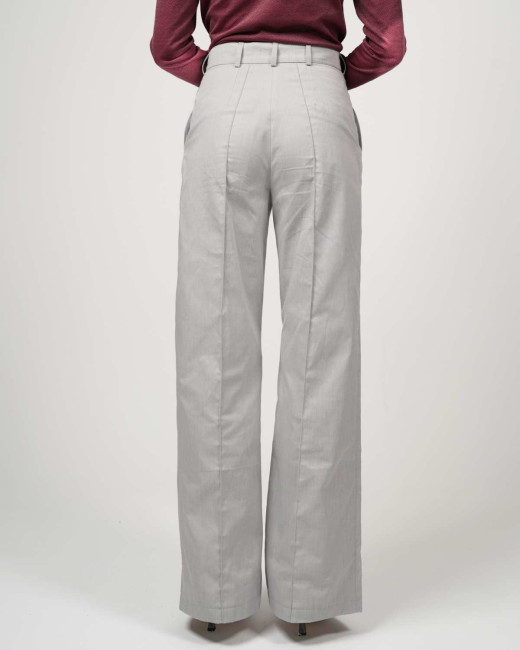 Preview: Pantaloni Marlene VIP – Eleganza con protezione 5G integrata - grigio chiaro