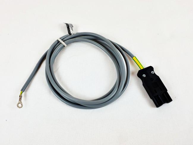Steckersystem Ringösen-Anschlussleitung 2m  zur Erdung metallischer Gegenstände