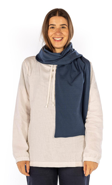 Wavesafe, Strahlenschutz, Schal aus Bio-Baumwolle und Sweat Shirt Stoff 30x140cm 4 Farben 45dB bei 1 GHz