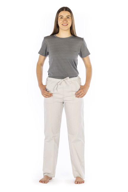 Wavesafe, 5G, Strahlenschutz, Damen Hose grau 37dB bei 3.5GHz