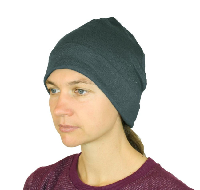 Wavesafe, Strahlenschutz, Mütze Kinder aus Sweatshirt Stoff Silber und Bio-Baumwolle 4 Farben 45dB bei 1 GHz