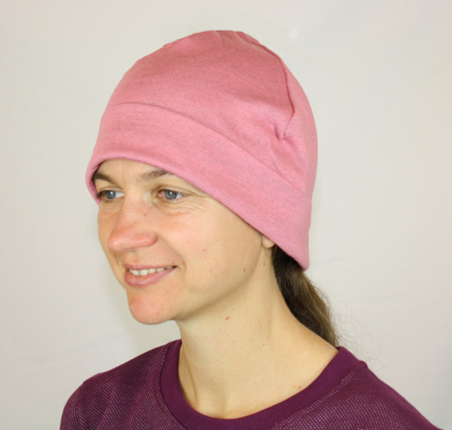Cappellino per bambini in tessuto felpato argento e cotone organico 4 colori 45dB a 1 GHz