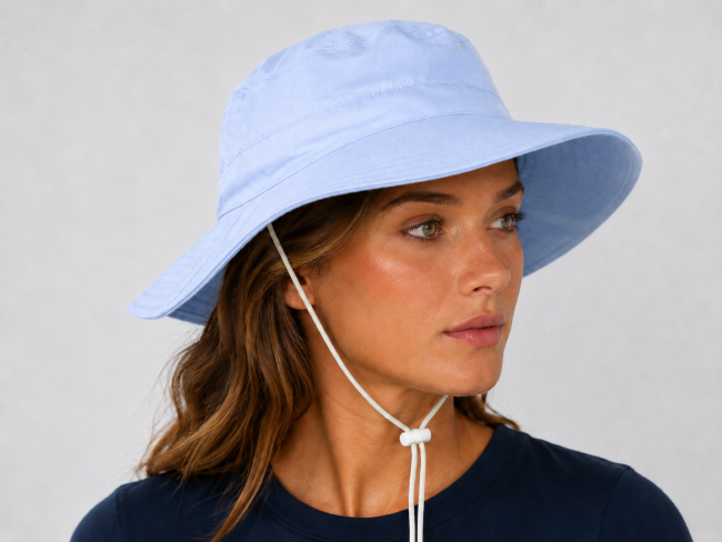 Preview: Chapeau en coton organique doublé de Swiss Shield Ultima en 4 couleurs 32dB à 3.5GHz