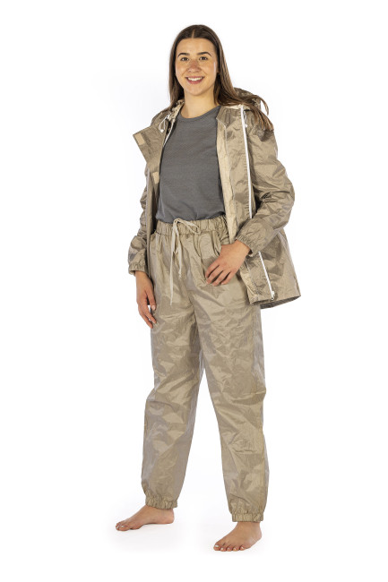 Tuta protettiva Extreme Safe 2 pezzi - pantaloni e top 82dB a 3.5GHz Poliestere, rame e nichel