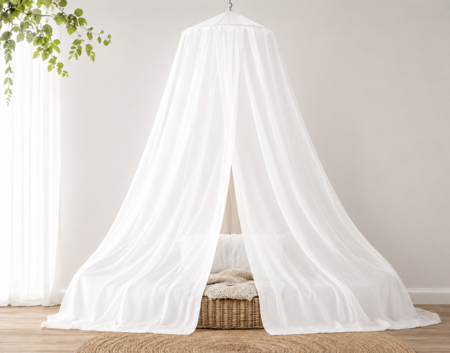 Wavesafe, 5G, protection contre les rayonnements, baldaquin 160x210cm WAVESAFE Argent Filet Pyramide pour support ou un crochet 1GHz 48dB, 3.5GHz 45dB