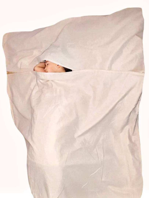 Schlafsack Swiss Shield ULTIMA und Bio-Baumwolle 210x100cm 43dB bei 1GHz