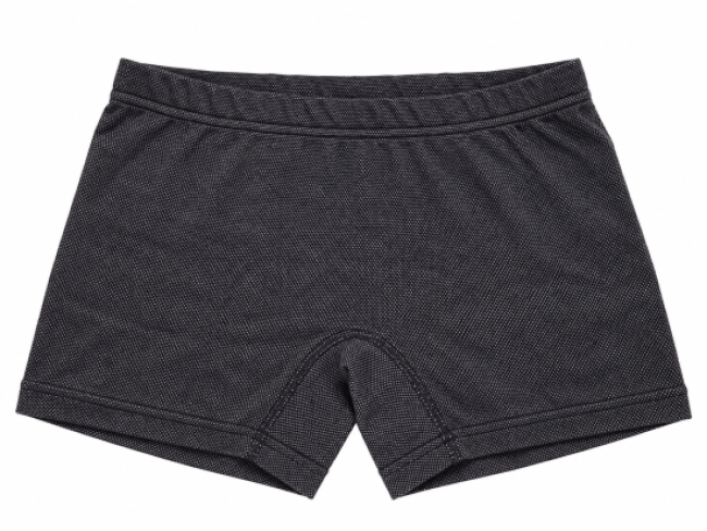 Ladies' Panty navy/black Organic Cotton Silver Knit 30dB at 1GHz