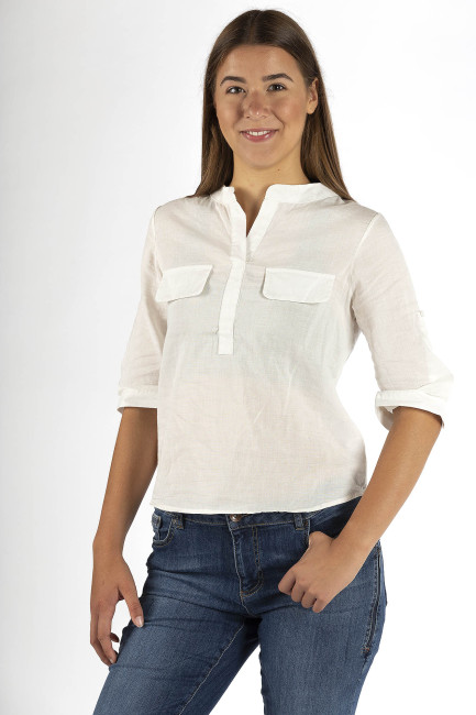 Wavesafe, 5G, Strahlenschutz, Damen Bluse Swiss Shield ULTIMA 32dB bei 3.5GHz