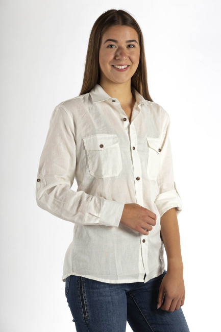 Ladies' shirt Casual Swiss Shield ULTIMA Colour natural 32dB at 3.5GHz