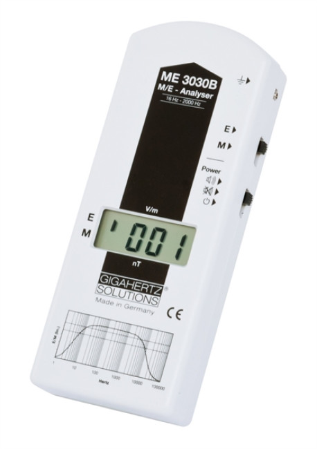Wavesafe, 5G, Strahlenschutz, Messgerät EMFields PF5 für niederfrequente elektrische und magnetische Felder