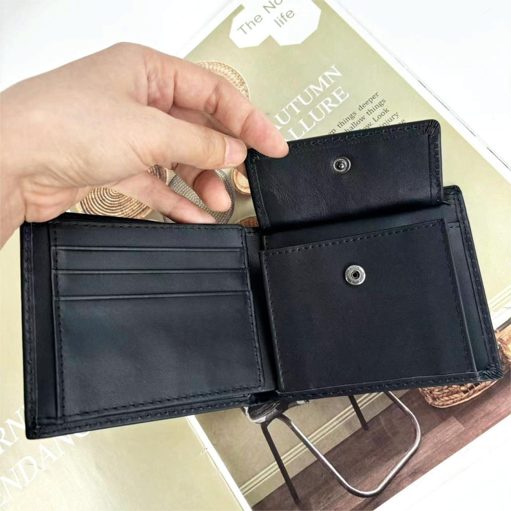 RFID Geldbörse aus echtem Leder – Kompakt, elegant und sicher
