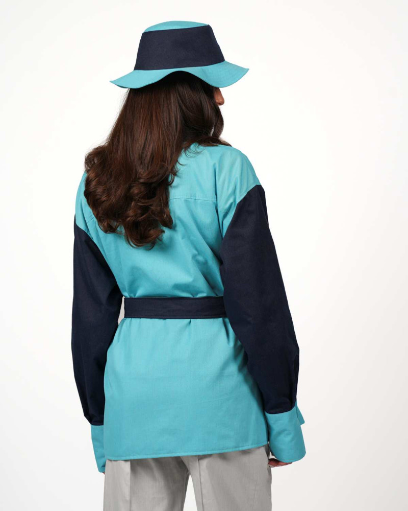 Giacca outdoor VIP – Protezione elegante per la vita quotidiana - turchese