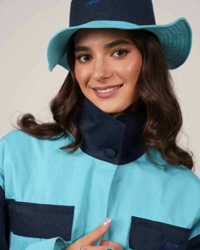 Giacca outdoor VIP – Protezione elegante per la vita quotidiana - turchese