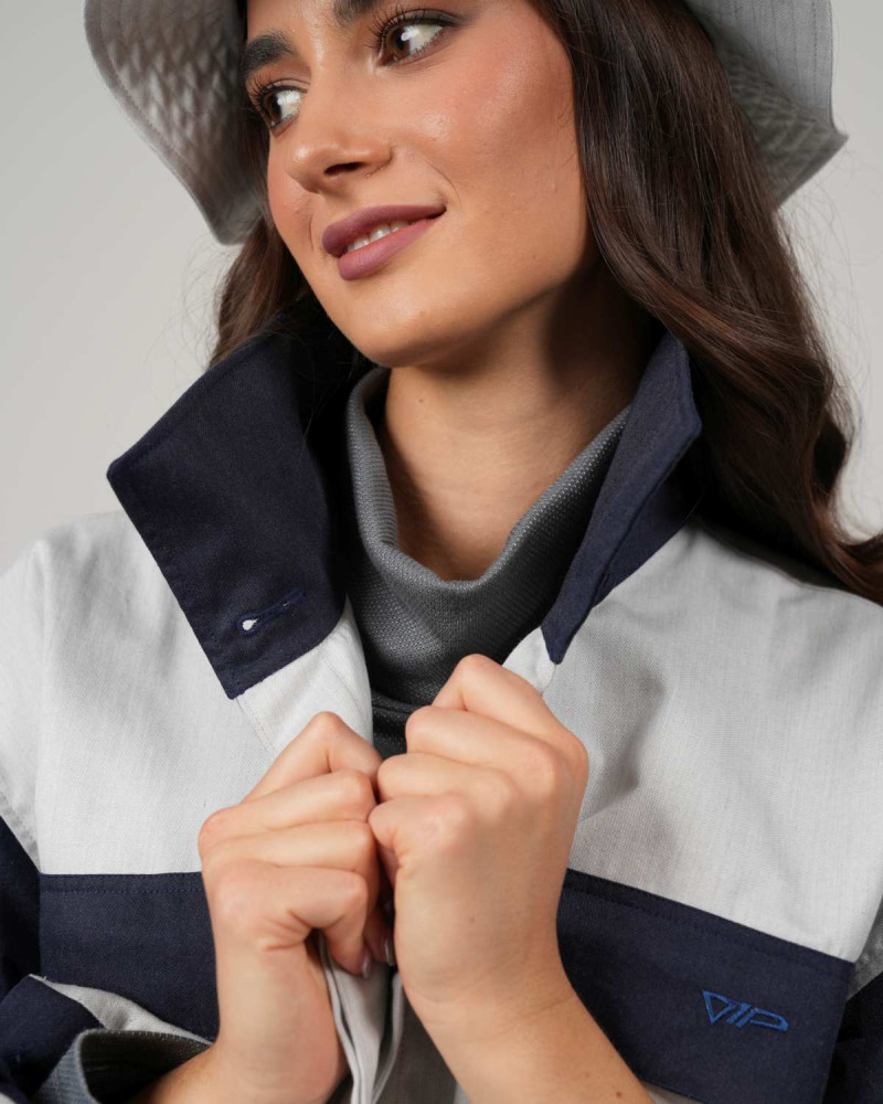 Outdoor-Jacke VIP – Stilvoller Schutz für den Alltag - Hellgrau