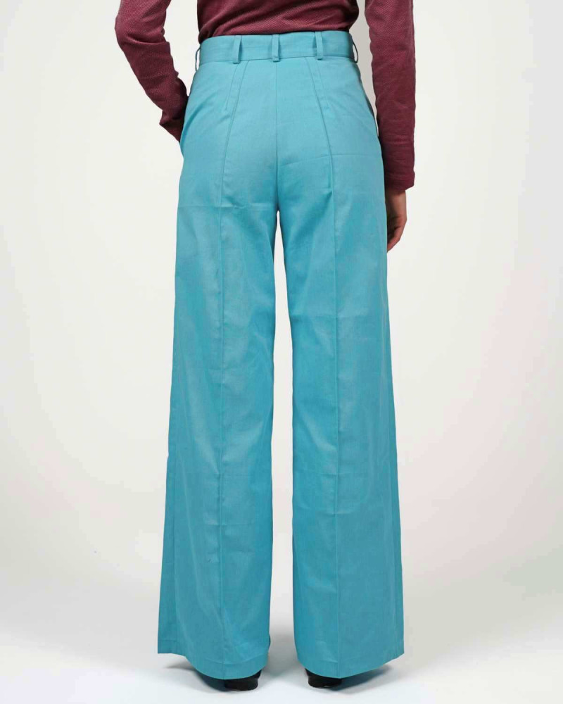 Pantaloni Marlene VIP – Eleganza con protezione 5G integrata - turchese