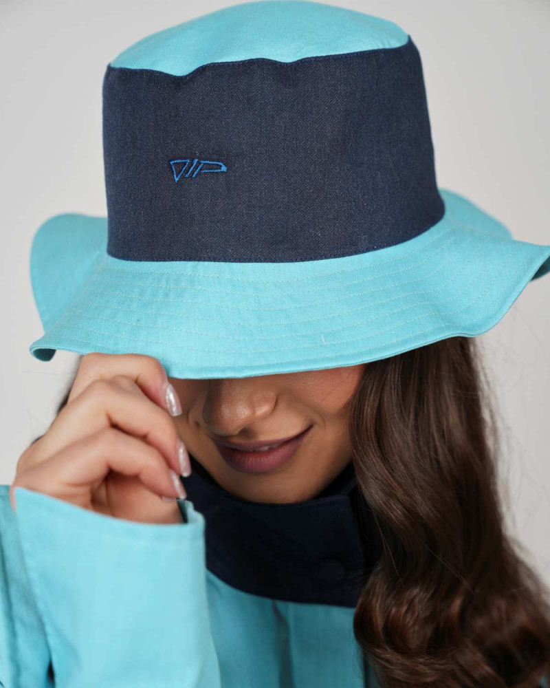 CAPPELLO VIP – Streetstyle con funzione protettiva - Blu navy-blu turchese