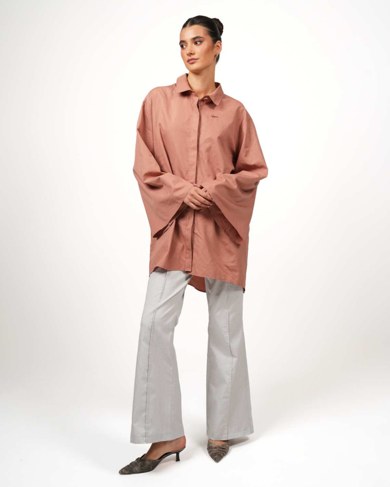 Flared-Cut-Hose VIP – Stilvoll geschützt im Alltag - Hellgrau