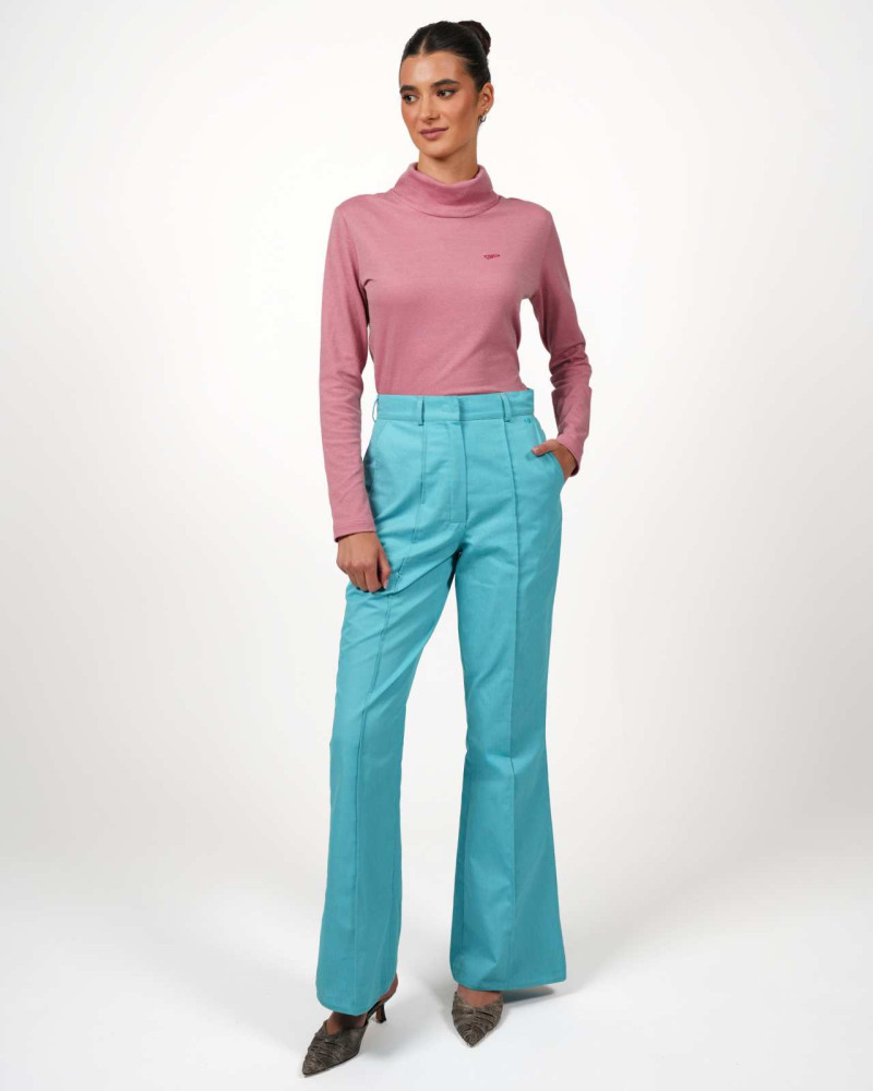 Flared-Cut-Hose VIP – Stilvoll geschützt im Alltag - Türkis