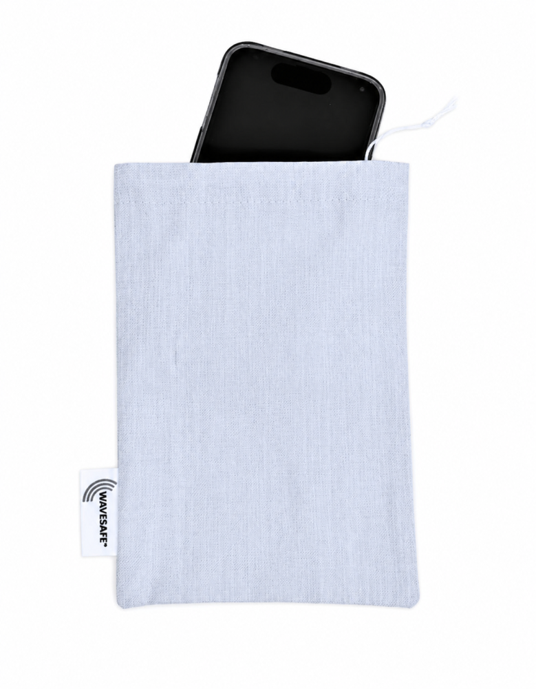 Wavesafe, 5G, protection contre les radiations, étui pour téléphone portable avec protection contre les radiations 13x21cm