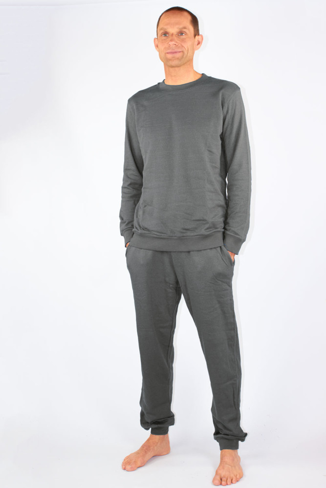 Costume de loisirs pour homme en coton bio - Argent - 31 dB à 1 GHz - 4 couleurs