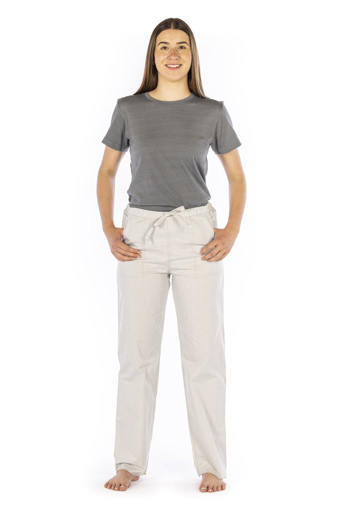 Wavesafe, 5G, protezione dalle radiazioni, pantaloni da donna grigi 37dB a 3,5GHz