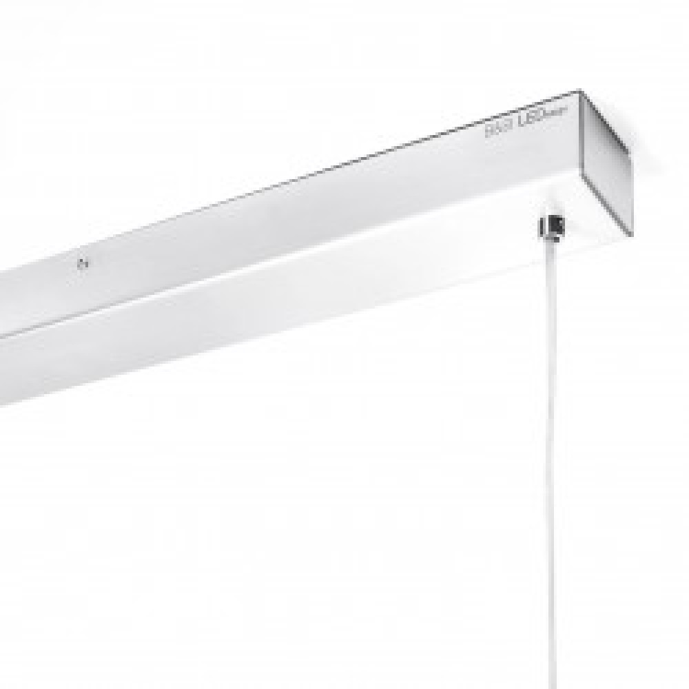 Luminaire suspendu blindé en noyer sans scintillement LED