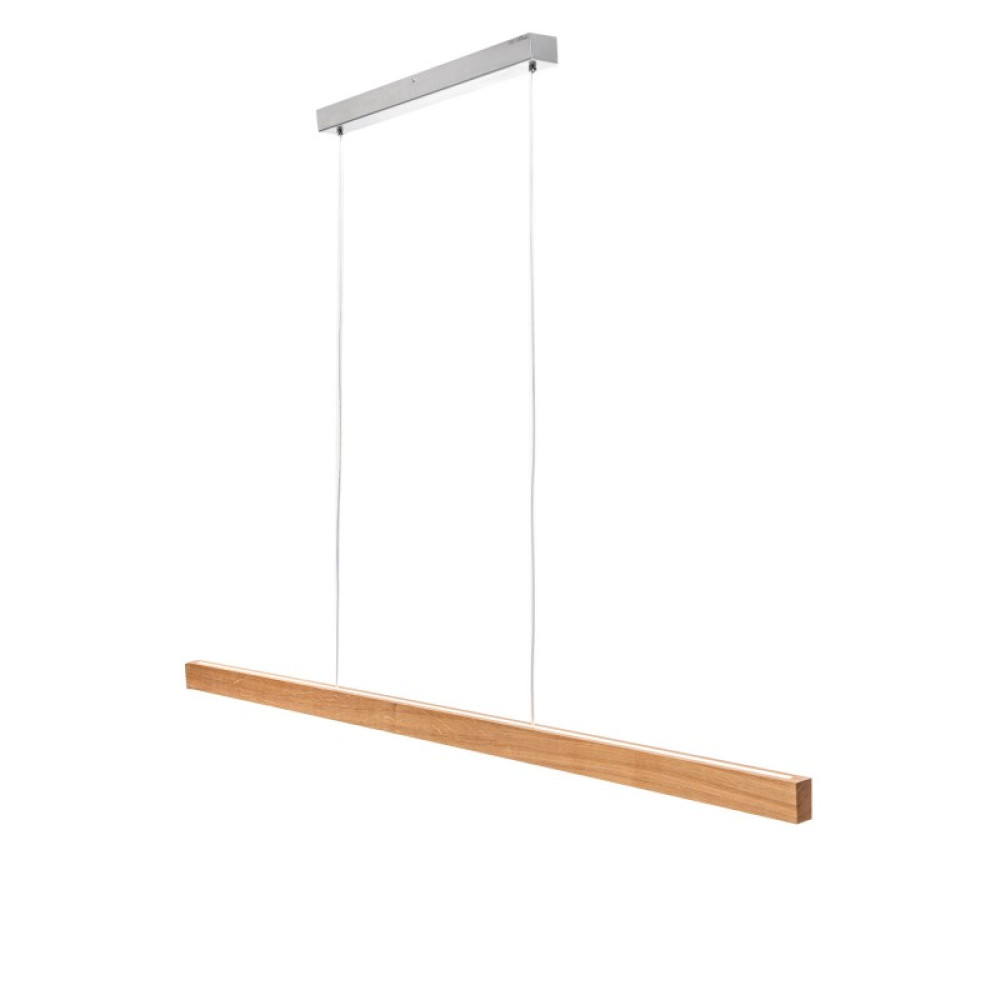 Apparecchio a sospensione schermato in rovere con LED senza sfarfallio - Kopie