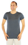 Herren T-Shirt Marine Bio Baumwolle mit Silber 32dB bei 1GHz