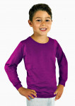 Wavesafe, 5G, Strahlenschutz, Kinder Sweat Shirt Bio-Baumwolle, Silber-Sweat Shirt Gestrick Bordeaux