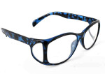 Schutzbrille Bleiglas 0.5mmpb (Röntgenschutzbrille) blau mit Seitenschutz