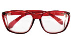 Schutzbrille Bleiglas 0.5mmpb (Röntgenschutzbrille) rot mit Seitenschutz